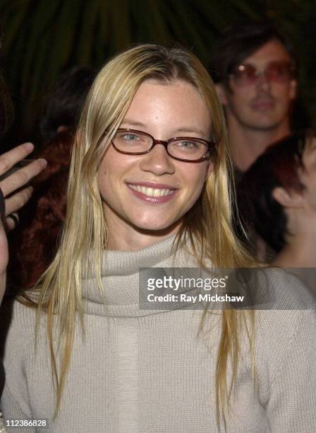 Amy Smart during W Magazine and Bacardi Limon Host a Tribute to Vintage Fashion - Inside at Chateau Marmont in Hollywood, California, United States.