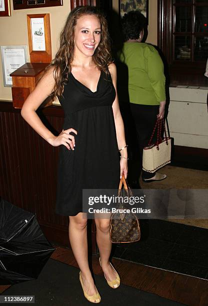 Haylie Duff during Haylie Duff Makes Her Broadway Debut in "Hairspray" at The Neil Simon Theater in New York, NY, United States.