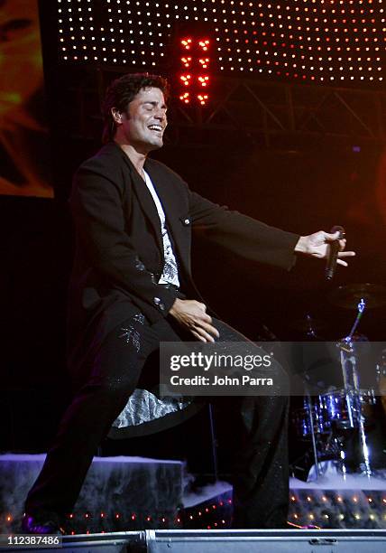 Chayanne during Chayanne in Concert at the American Airlines Arena in Miami - April 20, 2007 at American Airlines Arena in Miami, Florida, United...