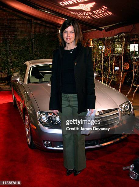 Jules Asner during Chrysler Million Dollar Film Festival Party at Thom's Bar at 60 Thompson in New York City, New York, United States.