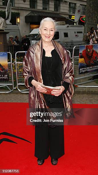 Rosemary Harris during "Spider-Man 3" London Premiere - Inside Arrivals at Odeon Leicester Square in London, United Kingdom.