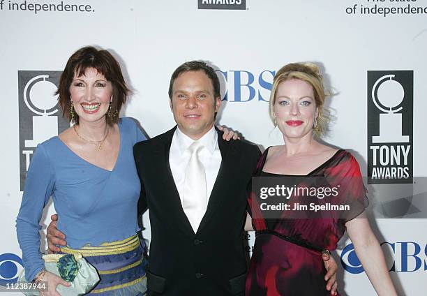 Joanna Gleason, nominee Best Performance by a Featured Actress in a Musical for "Dirty Rotten Scoundrels", Norbert Leo Butz, nominee Best Performance...