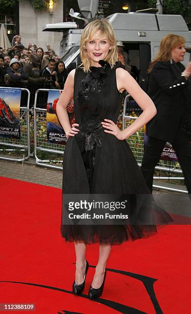 Kirsten Dunst during "Spider-Man 3" London Premiere - Inside Arrivals at Odeon Leicester Square in London, United Kingdom.