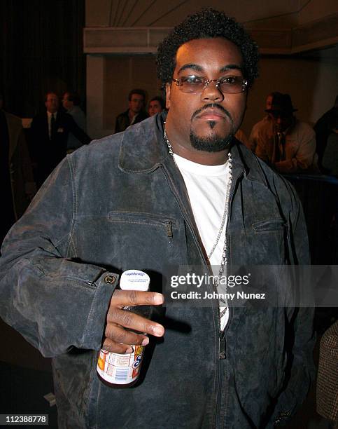 Producer Rodney Jerkins during Celebrities Attend the Zab Judah vs Carlos Baldomir Boxing Match - January 7, 2006 at Madison Square Garden in New...