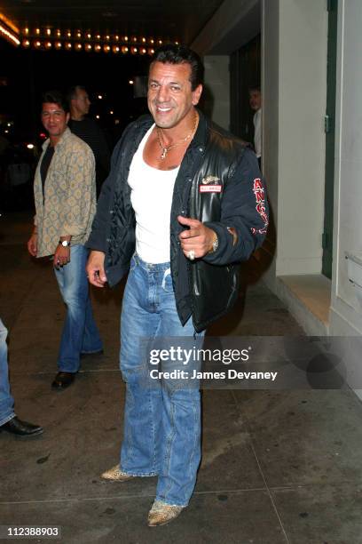 Chuck Zito during Rolling Stones Concert at Roseland - Arrivals at Roseland in New York City, New York, United States.