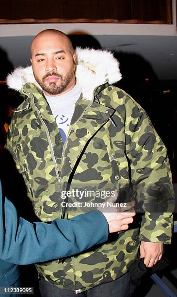 Ebro of Hot 97 FM during Celebrities Attend the Zab Judah vs Carlos Baldomir Boxing Match - January 7, 2006 at Madison Square Garden in New York, New...