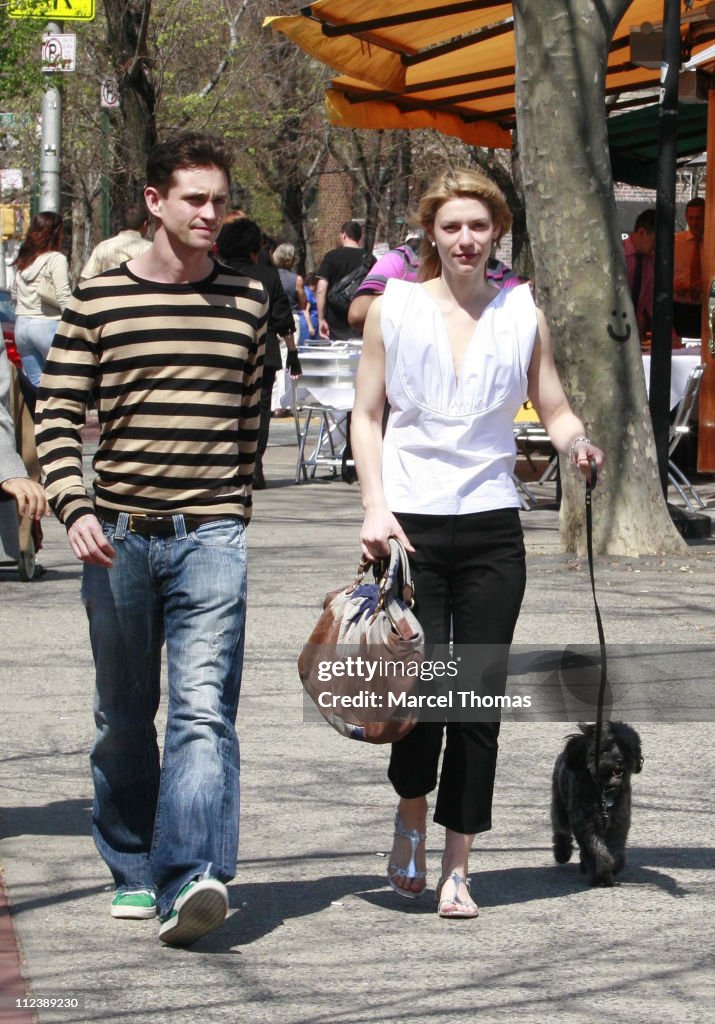 Claire Danes and Hugh Dancy Sighting at Bar Pitti in the West Village of New York City - April 23, 2007