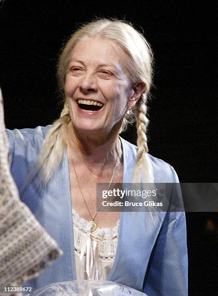 Vanessa Redgrave during "Long Day's Journey Into Night" - Opening Night and After Party at The Plymouth Theater and Tavern on the Green in New York...