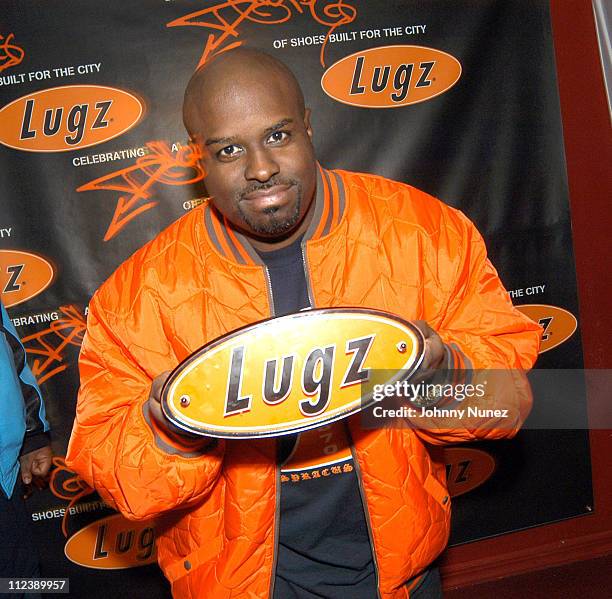 Funkmaster Flex during Lugz Celebrating A Decade Of Shoes Built For The City at Sessa in New York City, New York, United States.