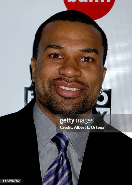 Derek Fisher during A Richard Tyler Fashion Show To Benefit The Big Bam! at Bamboo Colony Design Studio in Los Angeles, California, United States.