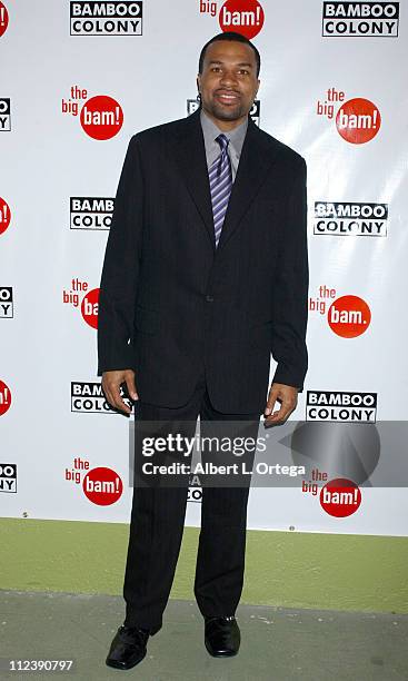 Derek Fisher during A Richard Tyler Fashion Show To Benefit The Big Bam! at Bamboo Colony Design Studio in Los Angeles, California, United States.