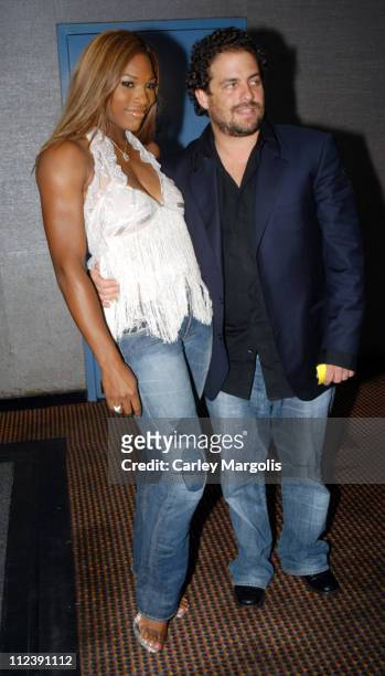 Serena Williams and Brett Ratner during "The Last Shot" New York Premiere at Cinema One in New York City, New York, United States.
