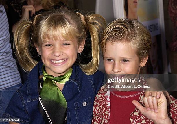 Jenna Boyd and Cayden Boyd during "Tuck Everlasting" Premiere at El Capitan Theater in Hollywood, California, United States.