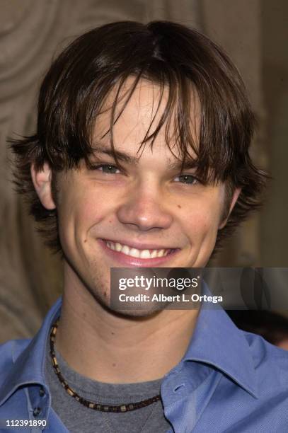 Jared Padalecki during "Tuck Everlasting" Premiere at El Capitan Theater in Hollywood, California, United States.