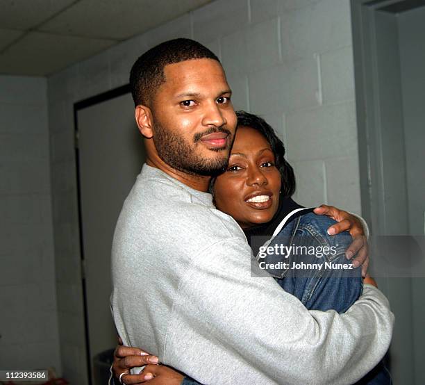 Fa and Maria Davis during Bilal in Concert with Guests Musiq, Keyshia Cole and Jaguar Wright - December 11, 2004 at B.B.Kings in New York City, New...