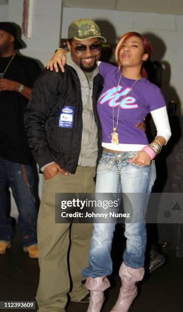 Musiq and Keyshia Cole during Bilal in Concert with Guests Musiq, Keyshia Cole and Jaguar Wright - December 11, 2004 at B.B.Kings in New York City,...