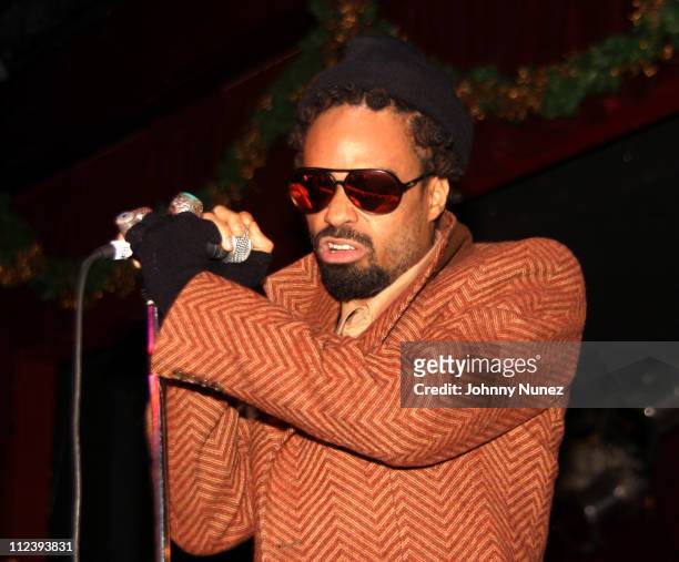 Bilal during Bilal in Concert with Guests Musiq, Keyshia Cole and Jaguar Wright - December 11, 2004 at B.B.Kings in New York City, New York, United...