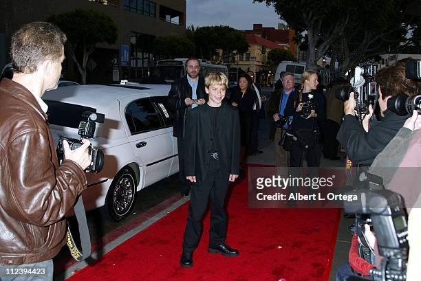 Jeremy Sumpter during "Frailty" Premiere at Laemmle Santa Monica Theater in Santa Monica, California, United States.
