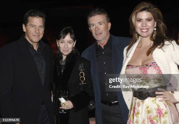 Tim Matheson, Megan Murphy Matheson, Alan Thicke and wife