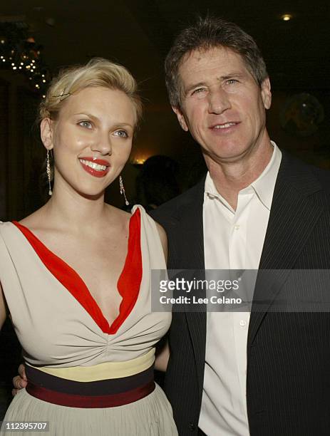 Scarlett Johansson and Jon Feltheimer, CEO of Lions Gate