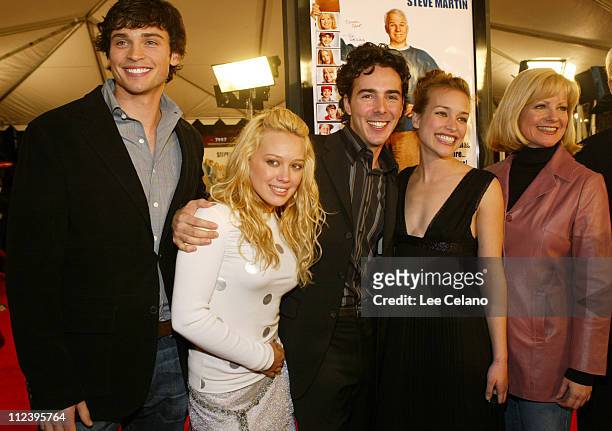 Tom Welling, Hilary Duff, director Shawn Levy, Piper Perabo and Bonnie Hunt