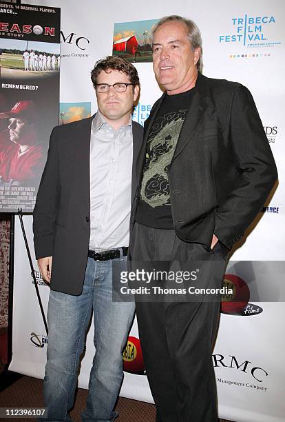 Sean Astin and Powers Boothe during 6th Annual Tribeca Film Festival - "The Final Season" - Arrivals at Pace University's Schimmel Center for the...