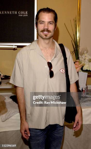 Timothy Olyphant at the Kenneth Cole table during The HBO Luxury Lounge at the 56 Annual Emmy Awards at The Peninsula Hotel in Beverly Hills,...