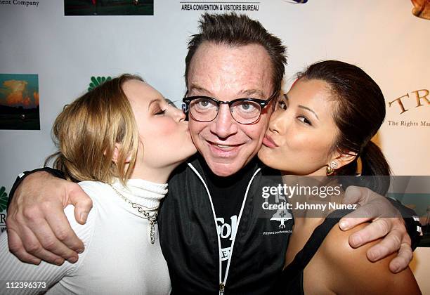 Danielle Savre, Tom Arnold and Kelly Hu during 6th Annual Tribeca Film Festival - "The Final Season" - After Party at The Safe Harbor Loft in New...