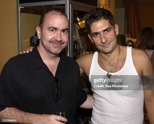 Terrance White, Executive Producer of "The Sopranos", with Michael Imperioli