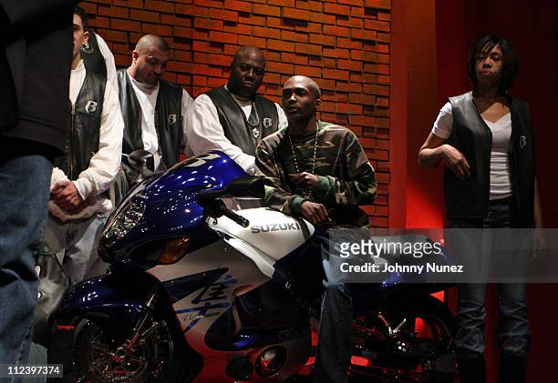 Dragon during DMX Signs to Sony Urban Music/Columbia Records - Press Conference at Sony Sound Studio in New York City, New York, United States.