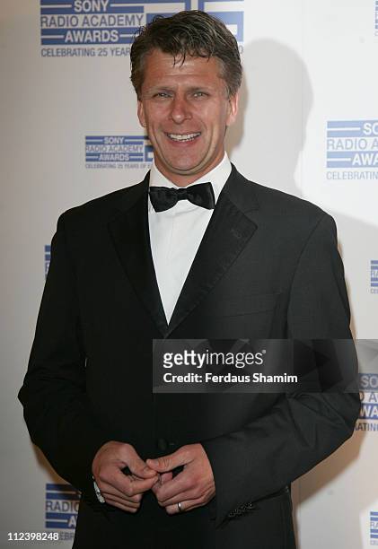 Andrew Castle during Sony Radio Academy Awards 2007 - Outside Arrivals at Grosvenor House Hotel in London, United Kingdom.