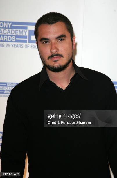 Zane Lowe during Sony Radio Academy Awards 2007 - Outside Arrivals at Grosvenor House Hotel in London, United Kingdom.