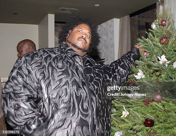 Bone Crusher during JLo Clothing Holiday Party at PM Lounge in New York City, New York, United States.