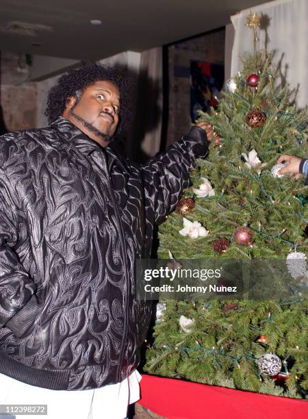 Bone Crusher during JLo Clothing Holiday Party at PM Lounge in New York City, New York, United States.