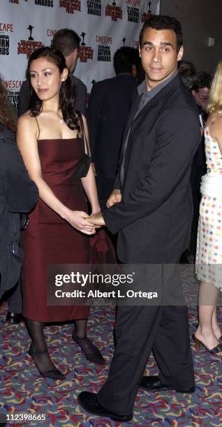 Adrian Paul during The 29th Annual Saturn Awards By The Academy Of Science Fiction, Fantasy And Horror - Arrivals at Renaissance Hotel in Hollywood,...