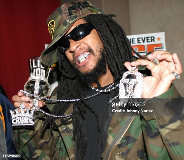 Lil Jon during Lil Jon & The Eastside Boyz' "King Of Crunk" Double Platinum Party at Lobby in New York City, New York, United States.
