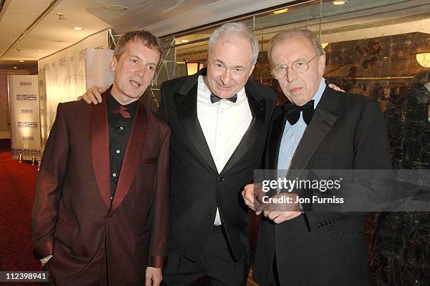 Frank Skinner, Paul Gambaccini and Sir David Frost