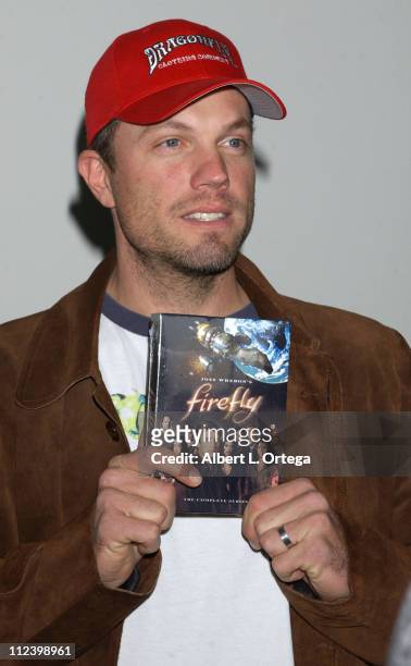 Adam Baldwin during Los Angeles Comic Book and Science Fiction Convention Presents "Firefly" at The Shrine Auditorium in Los Angeles, California,...