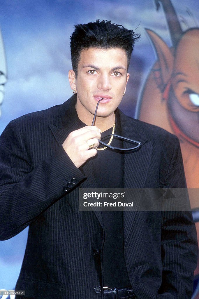 Peter Andre "Hercules" Window at Selfridges - October 1, 1997