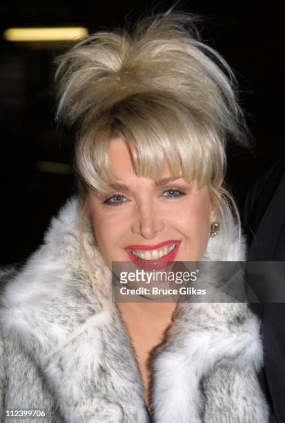 Gennifer Flowers during Gennifer Flowers Attends the Opening of "One Mo' Time" at The Longacre Theater in New York City, New York, United States.