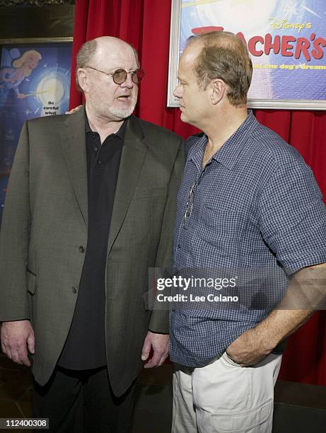 David Ogden Stiers and Kelsey Grammer during World Premiere of "Teacher's Pet" - Red Carpet at El Capitan Theatre in Hollywood, California, United...