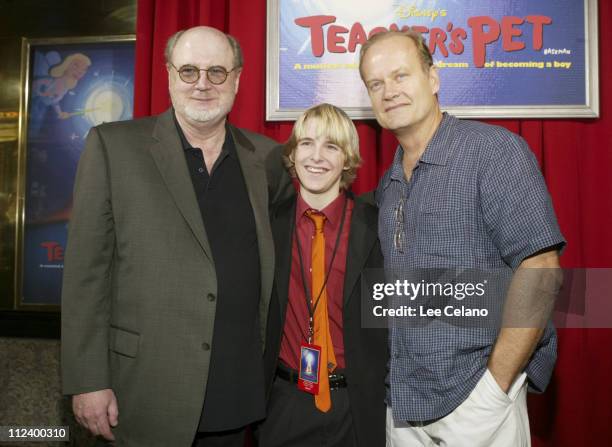 David Ogden Stiers, Shaun Fleming and Kelsey Grammer