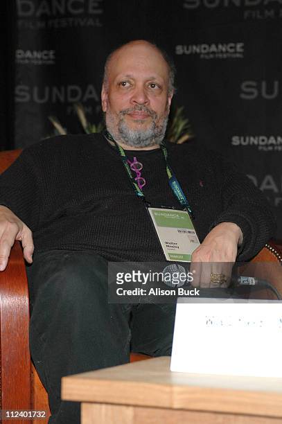 Walter Mosley during 2006 Sundance Film Festival - Voice Lessons: The Sundance Lab Experience at Filmmaker's Lodge in Park City, Utah, United States.