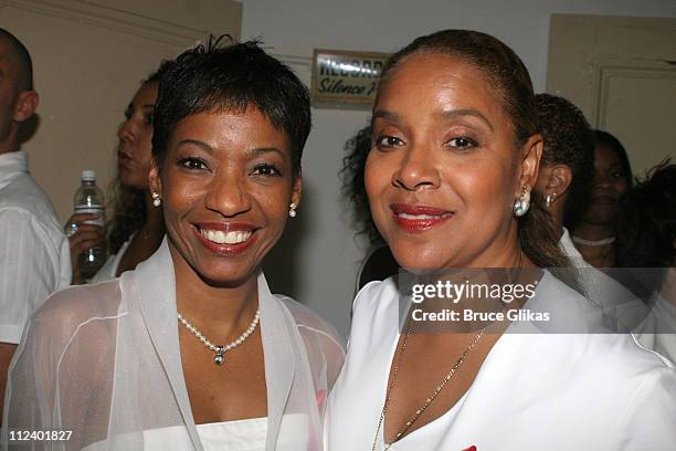 Adriane Lenox and Phylicia Rashad