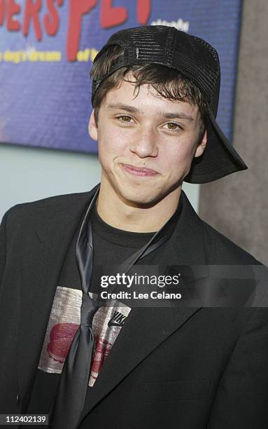 Ricky Ullman during World Premiere of "Teacher's Pet" - Red Carpet at El Capitan Theatre in Hollywood, California, United States.