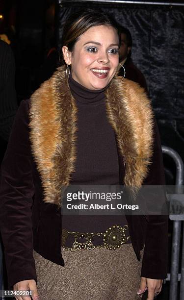Annette Moreno during 2002 Ritmo Latino Music Awards - El Premio de la Gente at Kodak Theatre in Hollywood, California, United States.