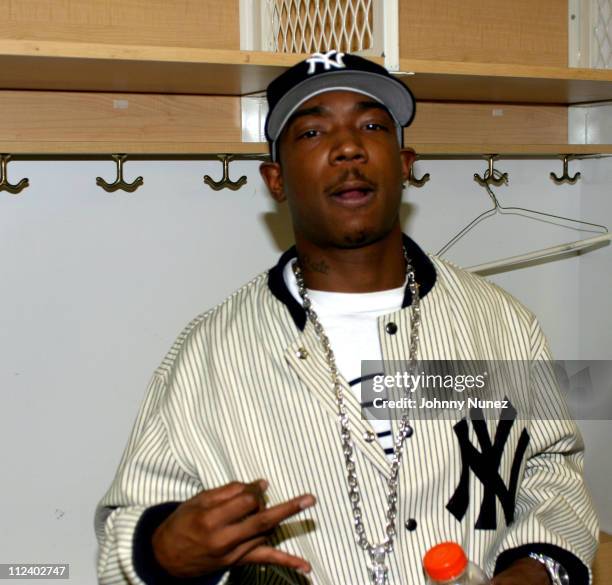 Ja Rule during The Official Welcome Back Concert - Backstage at Nassau Coliseum in New York City, New York, United States.