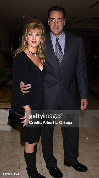 Brad Garrett and wife Jill Diven during "Wish Night 2002" Gala Honoring Halle Berry by The Make-A-Wish Foundation at The St. Regis Hotel in Century...