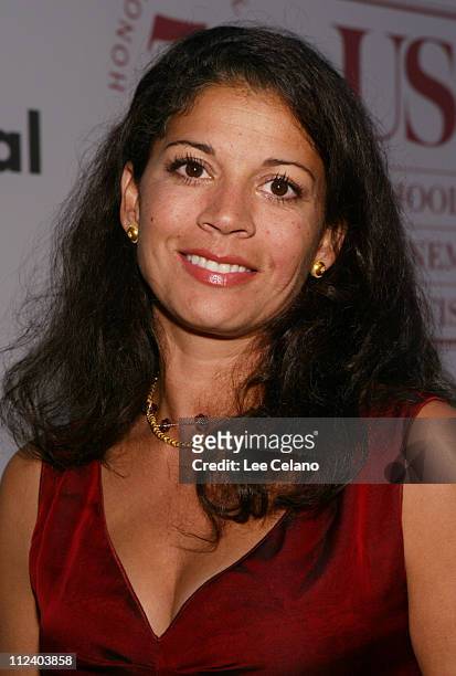 Dina Ruiz-Eastwood during 75th Diamond Jubilee Celebration for the USC School of Cinema-Television - Red Carpet at University of Southern California...