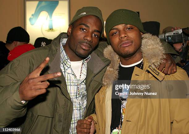 Loon and Jae Millz during The 8th Annual Mix Tape Awards at Speeed in New York City, New York, United States.